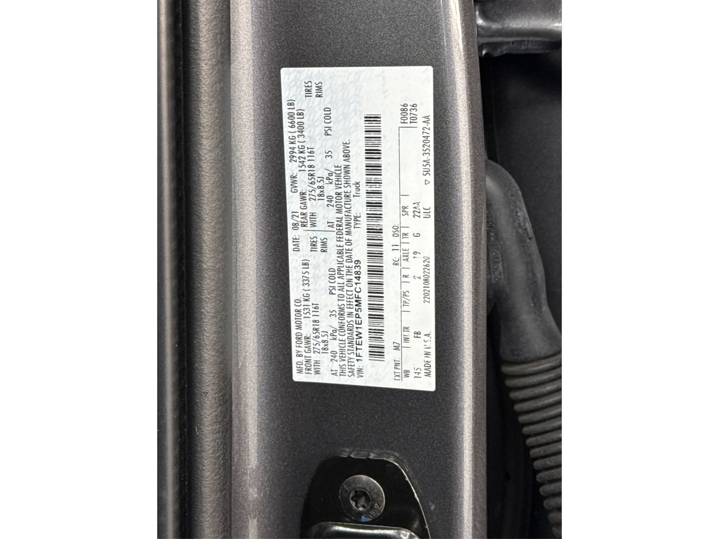 Used 2021 Ford F150 XLT w/ Equipment Group 302A High AWD/4WD image 27