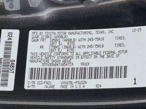 Used 2026 Toyota Tundra SR image 28