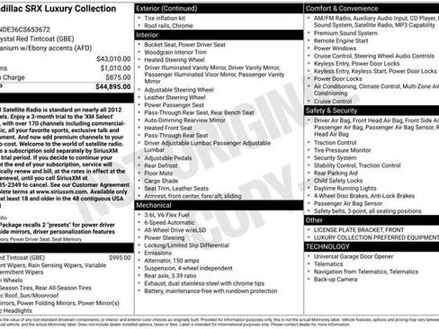 Used 2012 Cadillac SRX Luxury image 4