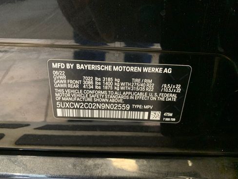 Used 2022 BMW X7 xDrive40i w/ M Sport Package AWD/4WD image 96