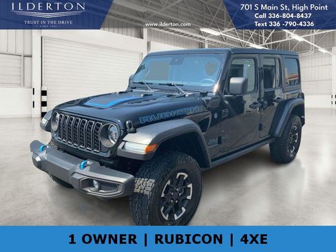 Used 2024 Jeep Wrangler Unlimited Rubicon 4xe image 1