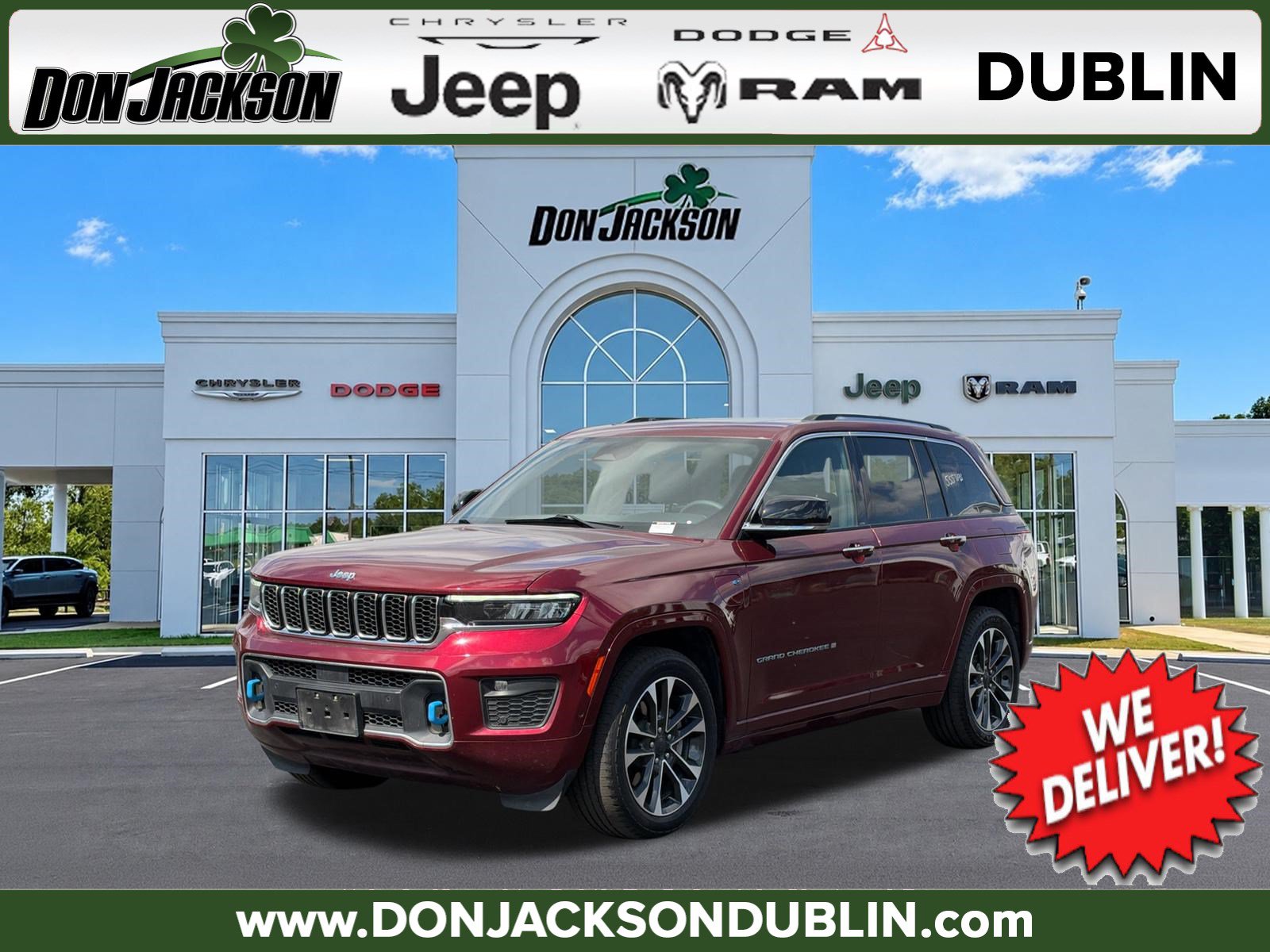 Used 2022 Jeep Grand Cherokee Overland AWD/4WD image 1