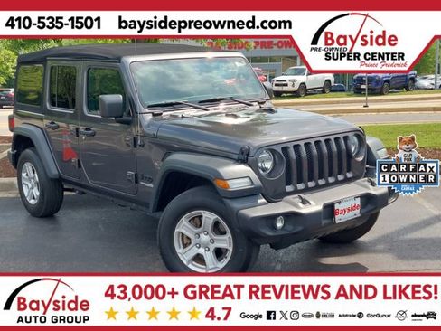 Used 2022 Jeep Wrangler Unlimited Sport AWD/4WD image 1