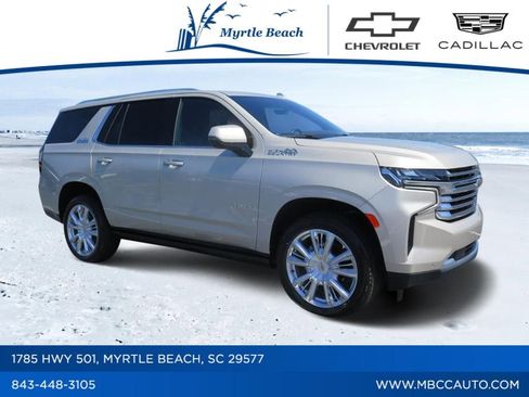Used 2021 Chevrolet Tahoe High Country w/ Premium Package AWD/4WD image 1