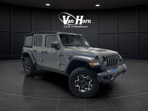 Used 2022 Jeep Wrangler Unlimited Rubicon 4xe w/ Cold Weather Group image 39