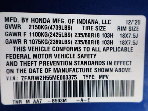 Used 2021 Honda CR-V EX image 47