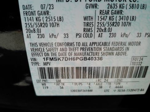 Used 2023 Ford Explorer XLT w/ Equipment Group 202A RWD image 52