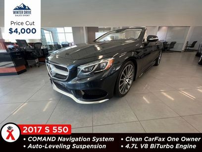 Used 2017 Mercedes-Benz S 550 Cabriolet