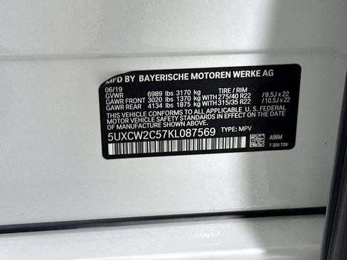 Used 2019 BMW X7 xDrive40i w/ Premium Package AWD/4WD image 34