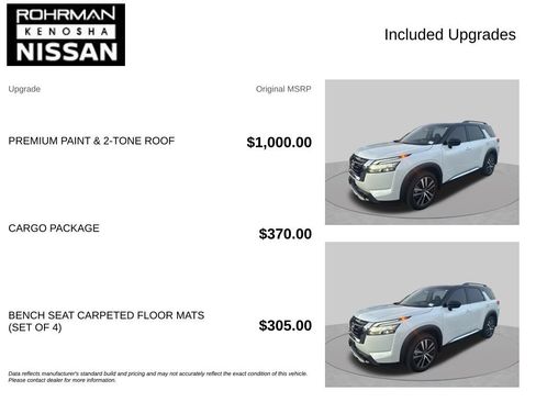 Used 2025 Nissan Pathfinder Platinum w/ Cargo Package AWD/4WD image 4