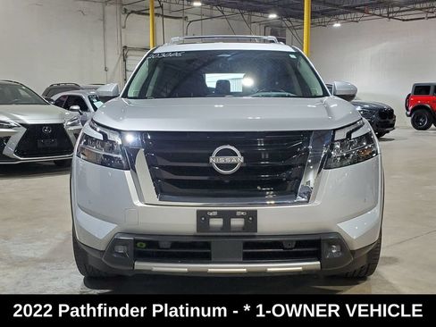 Used 2022 Nissan Pathfinder Platinum w/ Cargo Package FWD image 2