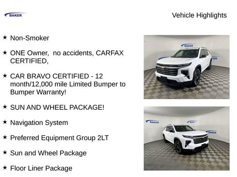 Certified 2025 Chevrolet Traverse LT w/ Sun and Wheel Package image 4