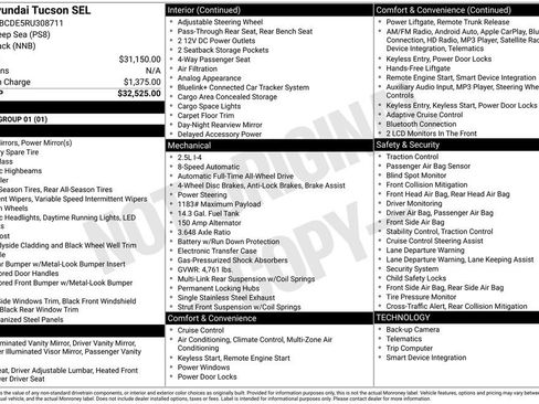 Certified 2024 Hyundai Tucson SEL image 57
