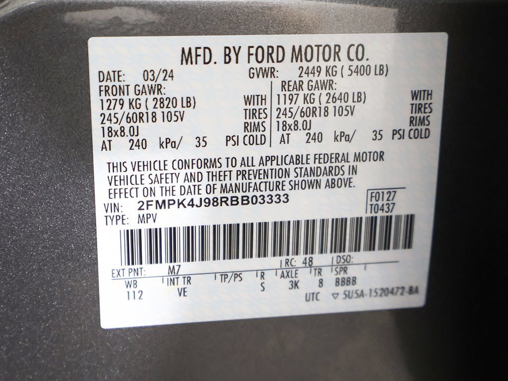 Used 2024 Ford Edge SEL AWD/4WD image 53