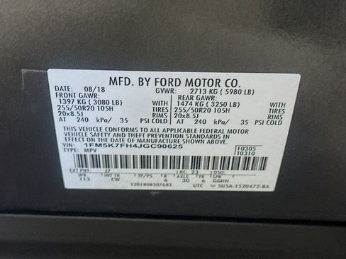 Used 2018 Ford Explorer Limited image 12