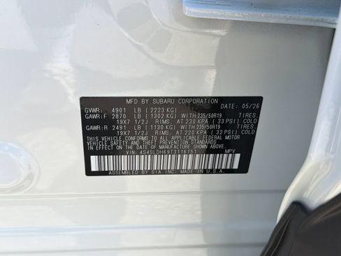 New 2026 Subaru Forester Sport w/ Onyx Edition AWD/4WD image 26