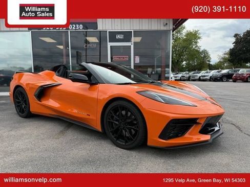 Used 2024 Chevrolet Corvette Stingray Preferred Conv w/ Z51 Performance Package RWD image 33