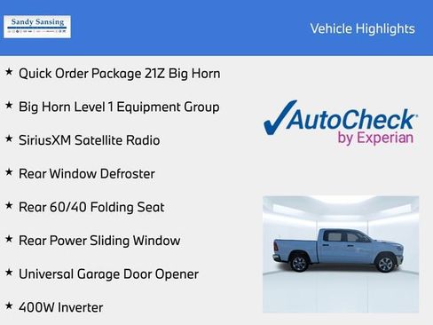 New 2026 RAM 1500 Big Horn AWD/4WD image 7