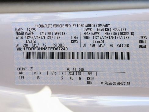 New 2026 Ford F350 XL w/ XL Chrome Package image 13