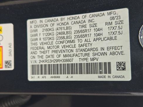Certified 2024 Honda CR-V LX image 24