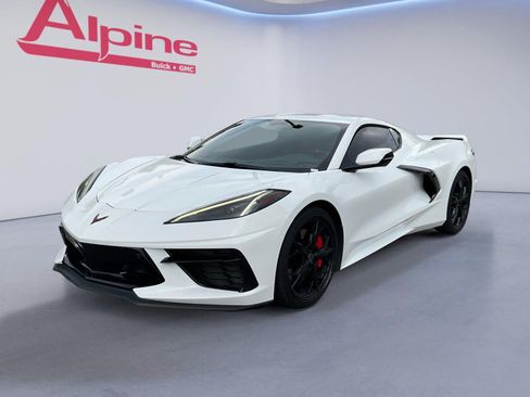 Certified 2022 Chevrolet Corvette Stingray Preferred Cpe w/ Z51 Performance Package RWD image 1