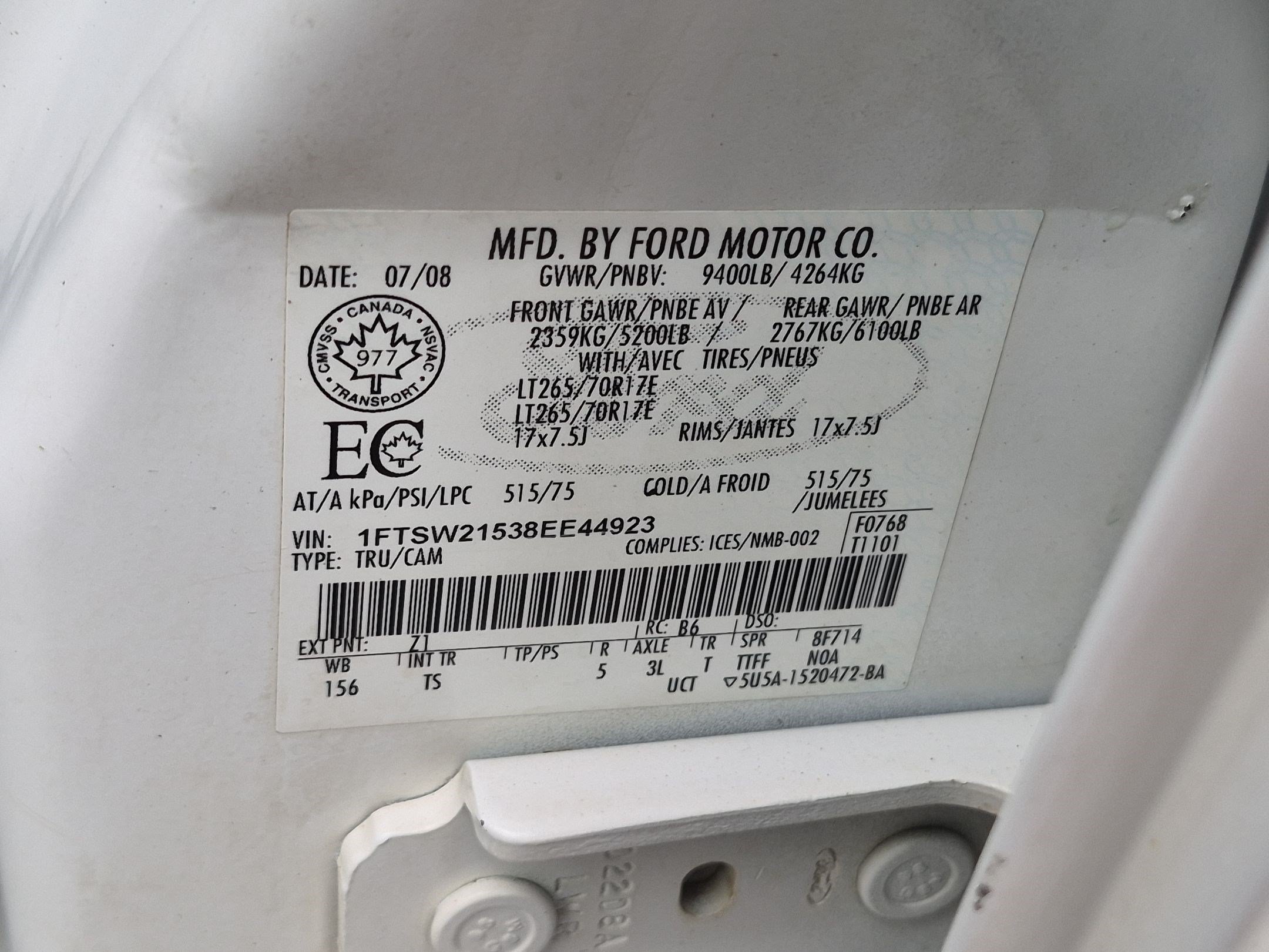 Used 2008 Ford F250 XL AWD/4WD image 33