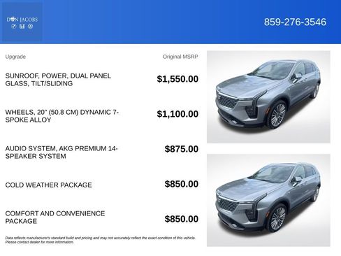 Used 2024 Cadillac XT4 Premium Luxury AWD/4WD image 5
