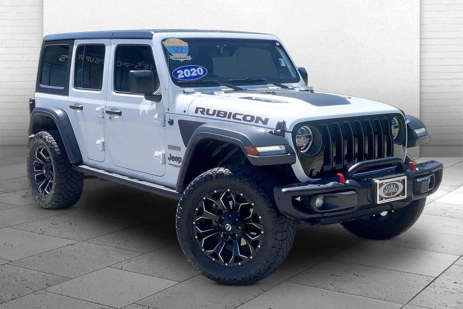 Used 2020 Jeep Wrangler Unlimited Rubicon w/ Quick Order Package 28Y Recon AWD/4WD image 1