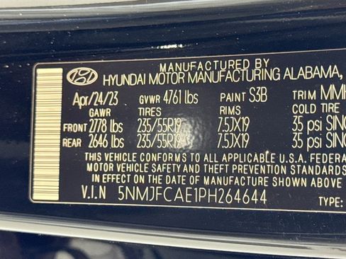 Used 2023 Hyundai Tucson SEL w/ Convenience Package AWD/4WD image 30