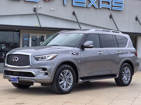 Used 2019 INFINITI QX80 Luxe w/ Cargo Package RWD image 3