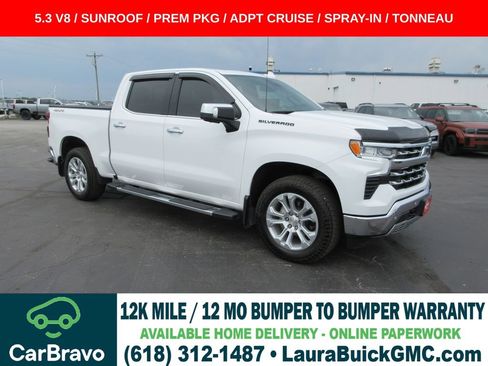 Certified 2023 Chevrolet Silverado 1500 LTZ w/ LTZ Premium Package AWD/4WD image 1