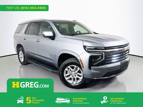 Used 2025 Chevrolet Tahoe LT AWD/4WD image 1