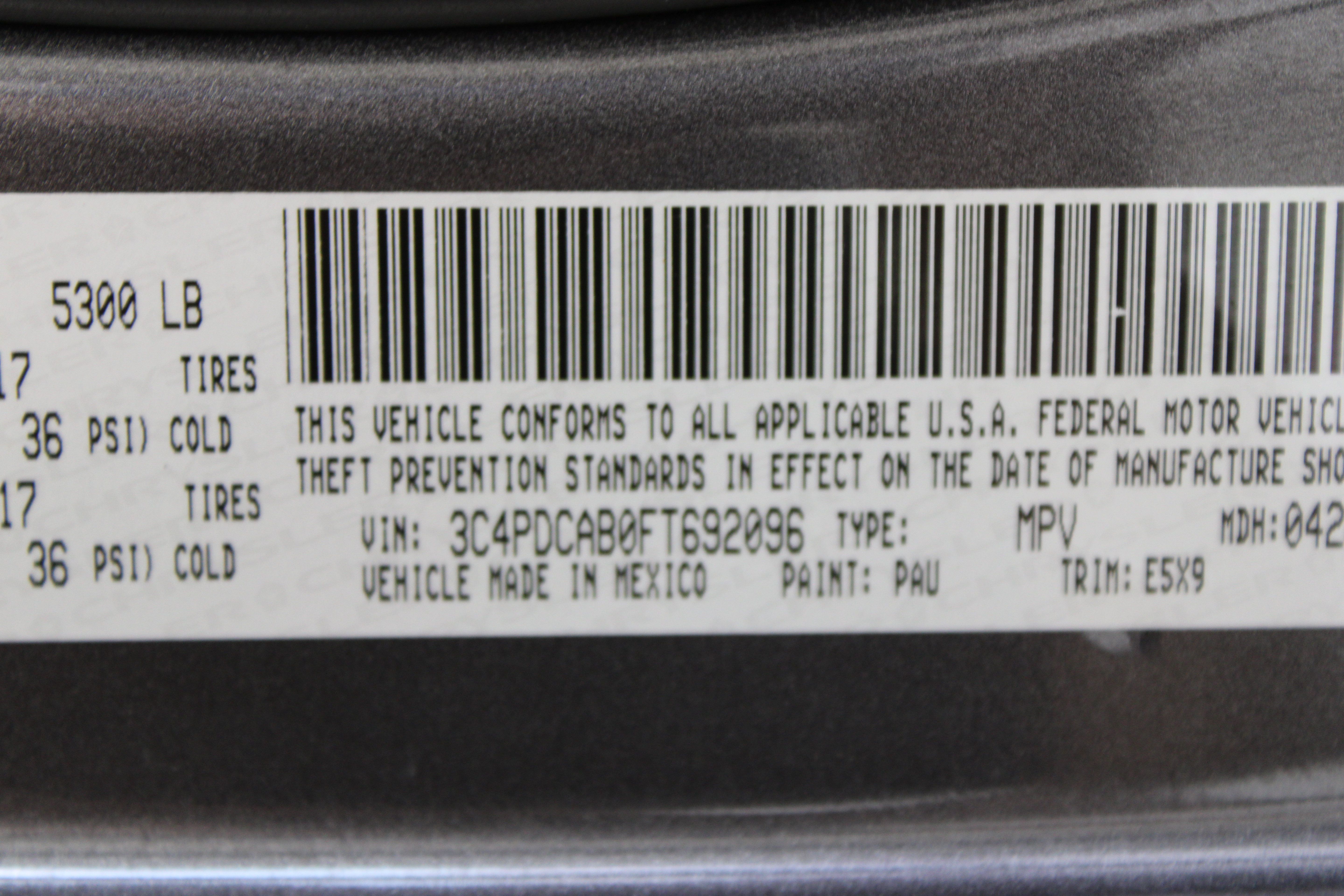Used 2015 Dodge Journey American Value Package w/ Flexible Seating Group FWD image 37