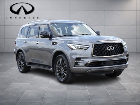 Used 2021 INFINITI QX80 Premium Select w/ Cargo Package AWD/4WD image 3