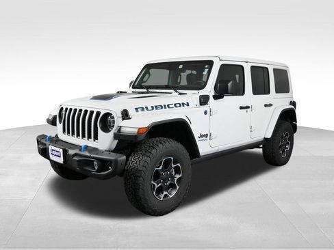 Used 2022 Jeep Wrangler Unlimited Rubicon 4xe w/ Steel Bumper Group AWD/4WD image 5