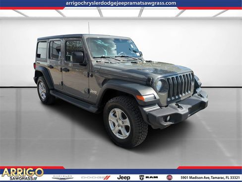 Certified 2018 Jeep Wrangler Unlimited Sport S image 1