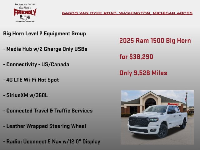 Used 2025 RAM 1500 Big Horn AWD/4WD image 30