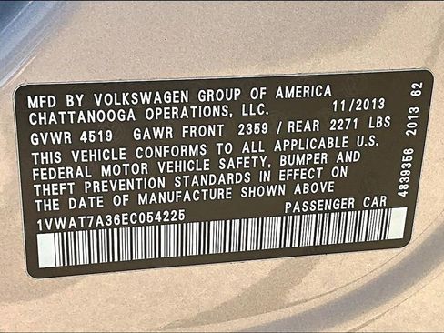 Used 2014 Volkswagen Passat 1.8T Wolfsburg Edition FWD image 33