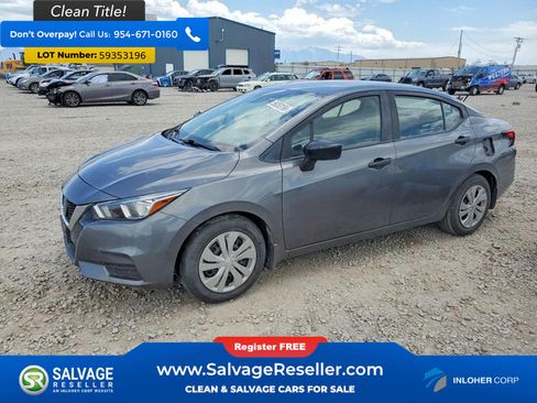 Used 2020 Nissan Versa S FWD image 1