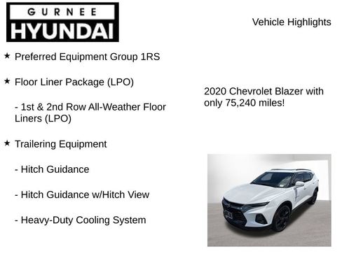 Used 2020 Chevrolet Blazer RS AWD/4WD image 8