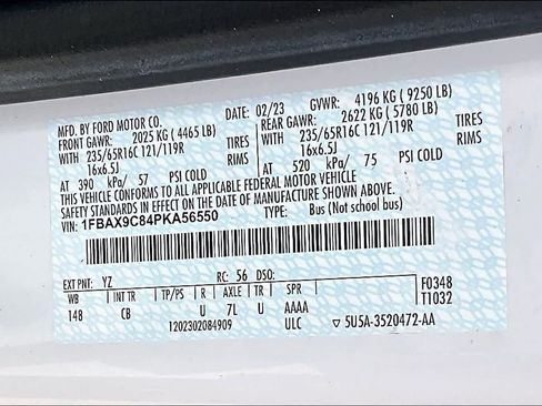 Used 2023 Ford Transit 350 XL AWD/4WD image 20
