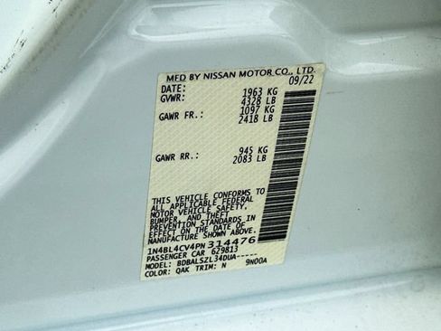 Used 2023 Nissan Altima 2.5 SR FWD image 29