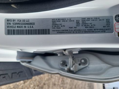 Used 2025 RAM 1500 Tradesman w/ Night Edition RWD image 24
