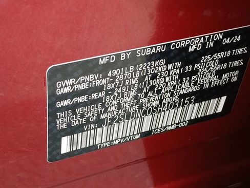 Certified 2025 Subaru Forester Limited AWD/4WD image 20