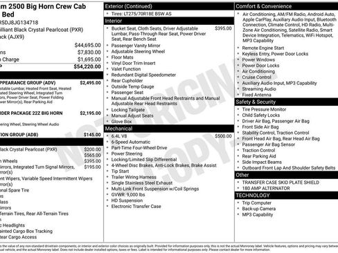 Used 2018 RAM 2500 Big Horn w/ Sport Appearance Group image 5
