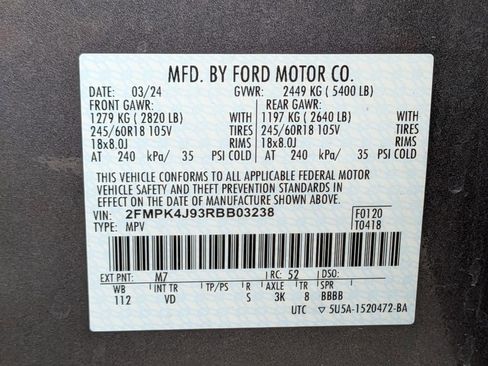 Used 2024 Ford Edge SEL w/ Convenience Package AWD/4WD image 31