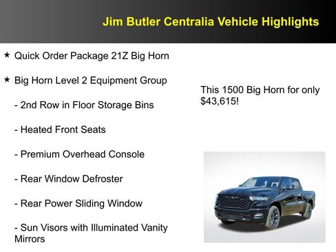 New 2026 RAM 1500 Big Horn image 8