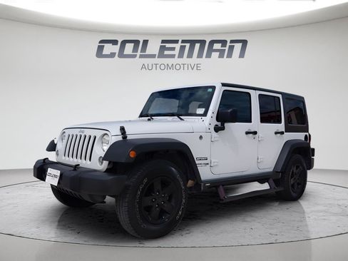 Used 2018 Jeep Wrangler Unlimited Sport S AWD/4WD image 1