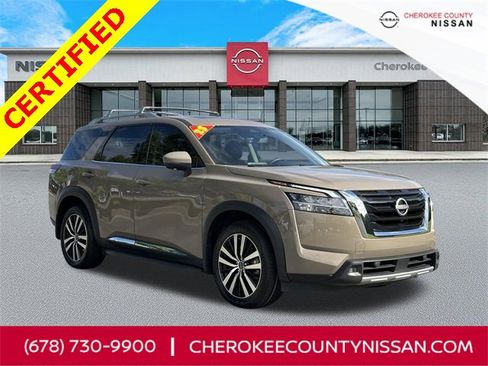 Certified 2023 Nissan Pathfinder Platinum w/ Lighting Package (N93) image 1