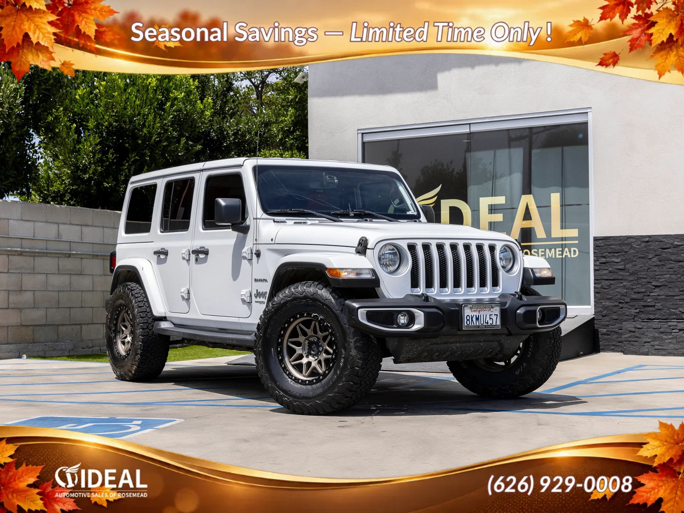 Used 2019 Jeep Wrangler Unlimited Sahara AWD/4WD image 1
